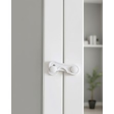 4 Adet Çok Amaçlı Dolap Güvenlik Kilidi Çocuklara Karşı Koruyucu Çözüm