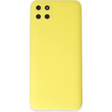 Magicool Realme C11 Kılıf Nano Içi Kadife Silikon - Sarı
