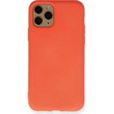 Magicool Iphone 11 Pro Kılıf Nano Içi Kadife Silikon - Turuncu