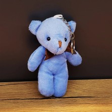 Mavi Hediyelik Kese Içinde Ayıcık