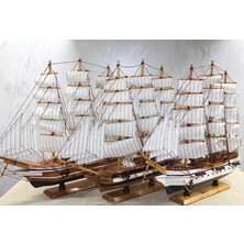 Ahşap Yelken Gemi Model 3