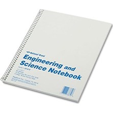 Renklimestore Mühendislik & Bilim Notebook, Beyaz, 27,9 x 21,6 cm 60 Yaprak (33610)