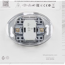 Renklimestore Metalik Beyaz Mekanizma+Düğmekapak Çabuk Bağlantı Işık Komütatör