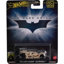 Renklimestore Kara Şövalye Batmobile Die Cast Model Araba - Ölçek 1:64 - Uzunluk 7 cm Pop Kültür HXD97