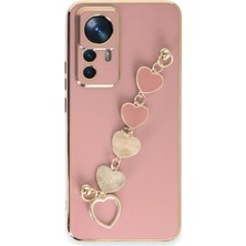 Magicool Xiaomi Mi 12T Pro Kılıf Esila Silikon - Pudra