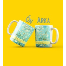 Renklimestore Çiçeği Tasarımlı Kupa Bardak