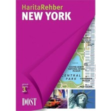 Renklimestore New York Cartoville Harita Rehber (Ciltli)