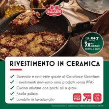 Renklimestore Torre Kızartma Tavası Seti, Seramik Kaplama, 20 + 28 Cm, Indüksiyonlu Ocaklara Uygun, Çıkarılabilir Sap, Alüminyum