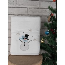 Baveno Home Pamuklu 69X127 cm Nakışlı Dekoratif Banyo Havlusu Baveno