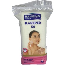 Renklimestore 50'li Kare Makyaj Temizleme Pamuğu