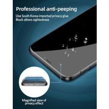 Renklimestore 11 ile Uyumlu Tam Kaplayan Temperli Antistatik Hayalet Cam Ekran Koruyucu Privacy Vnkah 11 ile Uyumlu Ekran Koruyucu