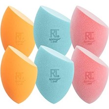 Renklimestore Real Techniques Çeşitli Makyaj Karıştırma Süngerleri, Mucize Ten Rengi, Mucize Pudra ve Mucize Hava Karışımı Süngerleri, Karıştırma ve Pişirme Için, Fondöten ve Pudra, Nemli Veya Mat Yüzeyle Kullanın,
