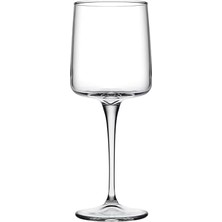 Renklimestore Şarap Kadehi 270 cc Damla Logo (L) 6 Ofset Hediyelik Kutu 24 Paşabahce