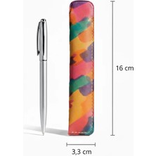 Oh Deer Leather - Hakiki Deri Tekli Kalemlik - Özel Çok Renkli