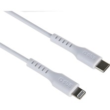 Renklimestore Sbs SBS-64474 Lightnıng -Type C Kablo 1metre- Beyaz