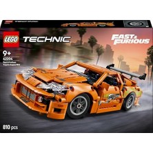 Renklimestore And Furious Supra Mk4 42204 – 9 Yaş ve Üzeri Çocuklar Için 6 Motor ve Açılan Kapılar Içeren Oyuncak Araba Yapım Seti, Çocuklar ve Yetişkinler Için Hediye Fikri (810 Parça)