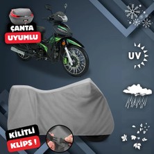 ULTRASHOP Rks Sniper 50 Pro x Motosiklet Brandası Arka Çanta Uyumlu Motosiklet Branda