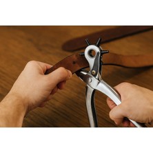 Renklimestore Kemer Delme Aleti Kemer Delme Pensi 6 Ayrı Ayarlı Pens Deri Delici El Aletleri