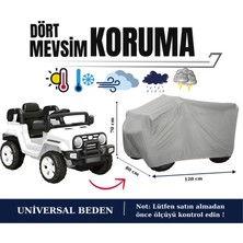 Breen Akülü Araba Brandası Güneşten Korur, Su Geçirmez