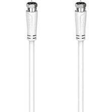 Renklimestore Sat Kablosu F Fiş - F Fiş Beyaz 5m, 90 Db