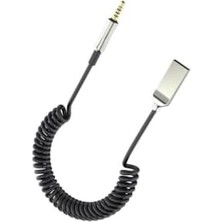 Renklimestore USB To 3.5mm Bluetooth Aux Kablo Bt-50