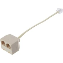 Renklimestore Kablolu RJ11 Çoklayıcı Telefon Kablosu Çoğaltıcı