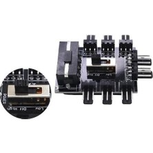 Renklimestore Plus PX-4336 3 Pin Girişli 8 Port Fan Çoklayıcı Kart