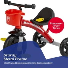 Renklimestore Itme Kollu Çocuk Üç Tekerlekli Bisikleti Ducati U-Go Trike