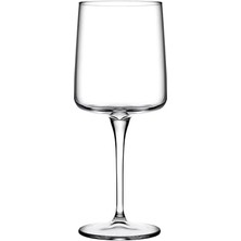 Renklimestore Şarap Kadehi 430 cc Damla Logo (L) 6 Ofset Hediyelik Kutu 24 Paşabahce