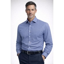 BURSPA Rahat Kesim Klasik Pamuklu Erkek Baba Gömlek