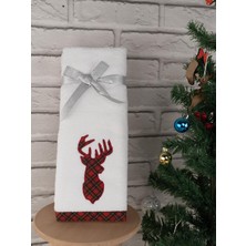 Baveno Home Pamuklu 2'li 40X70 cm Nakışlı Renkli Havlu Seti Baveno