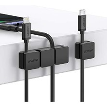 Renklimestore 3 +1 Kanallı Silikon Kablo Düzenleyici Organizer