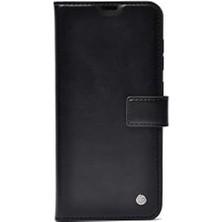 Renklimestore Ile Uyumlu Spark 20 Kılıf Kar Deluxe Kapaklı Kılıf, Siyah