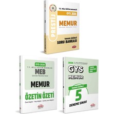 Editör Yayınları 2026 Data Gys Meb Memur Görevde Yükselme Sınavı Özetin Özeti Soru ve Deneme Sınavı Seti