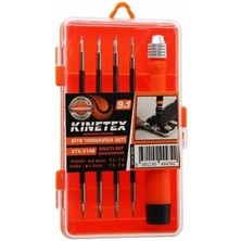 Renklimestore 9'u 1 Arada Profesyonel Çift Taraflı Saat ve Telefon Tamir Tornavida Bit Seti, 4 Parça Çift Taraflı Uç ve Tornavida Sapı