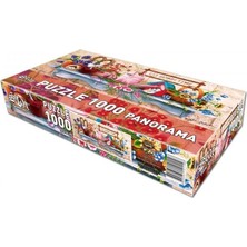Renklimestore Star Oyun Aletleri Hobi Saati, 1000 Parça Panorama Puzzle