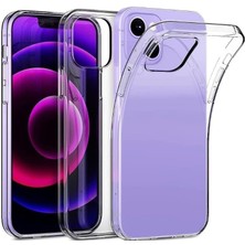 Renklimestore Şeffaf Kılıf 14 Uyumlu Şeffaf Kılıf 14 (6.1'') Şeffaf Silikon Kılıf Transparent 14 Kılıfı