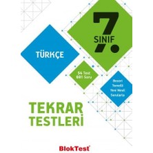 Renklimestore Bloktest 7. Sınıf Türkçe Tekrar Testleri 2021-2022