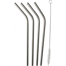 Renklimestore Çelik Pipet Seti 5 Parça, Paslanmaz (2)