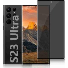Renklimestore Psr Aksesuar Galaxy S23 Ultra Uyumlu Hayalet Mat Seramik Ekran Koruyucu – Tam Kaplayan, Parmak Izi Yapmaz, Darbe Emici, Yüksek Kalite