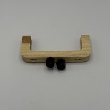 Aynalı Ahşap Burs Siyah