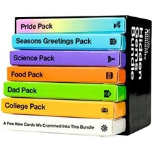 Renklimestore Against Humanity Hgb Kart Oyunları, Siyah, 0