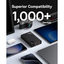 Renklimestore Adaman Overseas Edition 24.000 Mah Digital Display 140W Powerbank-Siyah