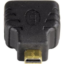 Renklimestore Adaptör HDMI A Soket - D (Micro)Fiş Altın Uç Siyah