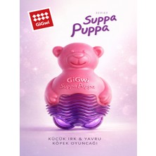 GiGwi Suppa Puppa Serisi Sesli Tpr Dokulu Ayı Diş Kaşıma - Çiğneme Oyuncağı - Küçük Irk & Yavru