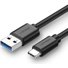 Renklimestore 3.0 A Usb-A & Usb-C, Data ve Şarj Kablosu,1 Metre, Siyah, ACBUGN20882