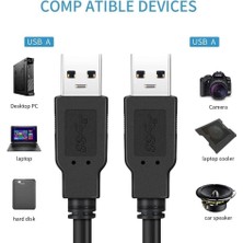 Renklimestore Plus PX-USB05 0.5 Metre USB To USB Kablo, Notebook Soğutucu Kablosu, Kısa USB Kablo