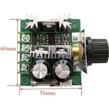 Renklimestore Dc Motor Hız Kontrolcüsü 13 Khz-12 V-40 VDC/10A
