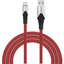 Renklimestore Lucatech Rigel Type-C 2.4A Hızlı Şarj ve Data Kablosu 1m