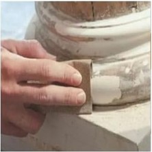 Renklimestore Çok Amaçlı Ahşap Parke Masa Sehpa Çizik Çok Amaçlı Tamir Dolgu Macunu Beyaz 240 gr